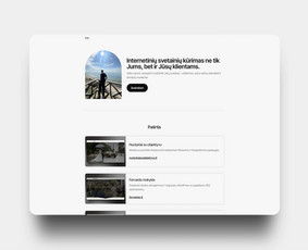 Svetainių talpinimas (Hosting) - Modernių interneto svetainių kūrimas - 1