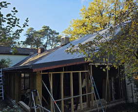 Statybos, apdaila - Senu Mediniu,muriniu Namu renovacija rekonstrukcija. - 2