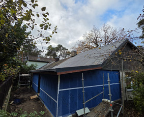 Statybos, apdaila - Senu Mediniu,muriniu Namu renovacija rekonstrukcija. - 1