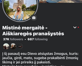 Ezoterikai - Rasite : fb : Mistinė mergaitė - aiškiaregės pranašystės - 2