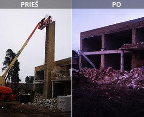 Griovimo darbai / griovimas, Demolition / Darbų pavyzdys ID 4155392