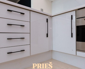 Statybos, apdaila - Baldų ir stiklo plėvelių klijavimas. - 1