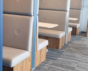 Statybos, apdaila - Baldų ir stiklo plėvelių klijavimas. - 2