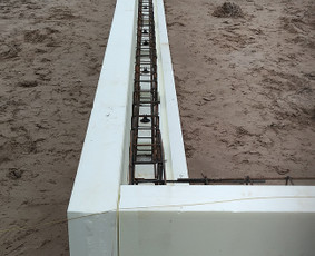 Pamatų liejimas, įrengimas - Pamatų įrengimas, indždinerinių tinklų montavimas, drono fot - 2