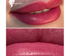 Lūpų permanentinis makiažas - Ilgalaikis makiažas Klaipėda Studija Ingida Permanent - 2