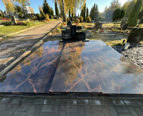 Paminklai, meniški antkapiai, granito plokštės / Kauno Antkapiai / Darbų pavyzdys ID 4157060