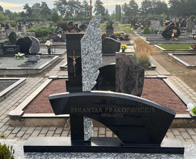 Paminklai, meniški antkapiai, granito plokštės / Kauno Antkapiai / Darbų pavyzdys ID 4157120