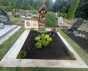 Kapo tvorelės - Paminklai, meniški antkapiai, granito plokštės - 4