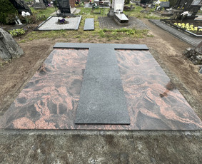 Paminklai, meniški antkapiai, granito plokštės / Kauno Antkapiai / Darbų pavyzdys ID 4157150