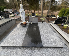 Paminklai, meniški antkapiai, granito plokštės / Kauno Antkapiai / Darbų pavyzdys ID 4157162