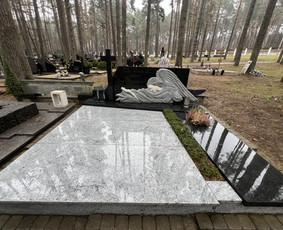 Paminklai, meniški antkapiai, granito plokštės / Kauno Antkapiai / Darbų pavyzdys ID 4157170
