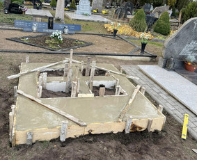 Paminklai, meniški antkapiai, granito plokštės / Kauno Antkapiai / Darbų pavyzdys ID 4157226