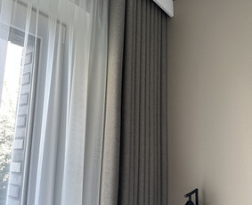 Užuolaidų / romanečių siuvimas, bėgelių montavimas. / MB Tekstela / Darbų pavyzdys ID 4085367