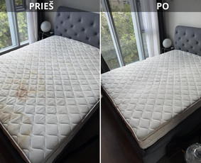 Čiužinių valymas - Akcija Baldu valymui, postatybinis, generalinis valymai. - 3