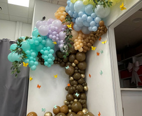 Balionai, helio balionai - Balionų dekorai-instaliacijos - 2