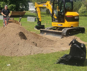 Statybos, apdaila - Ekskavatoriaus nuoma su Operatoriumi - 1