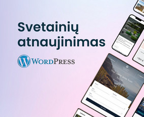 Internetas, IT - Atrodykite geriau nei konkurentai – su nauja svetaine. - 1