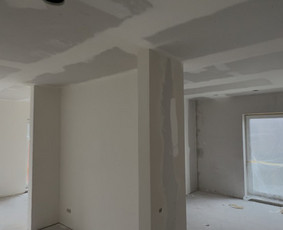 Pakabinamų lubų montavimas - Gipso kartono montavimas - 2