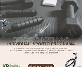 Sporto programos sudarymas - Treneris Kornelijus - 1