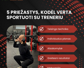 Asmeninės treniruotės - Treneris Kornelijus - 3