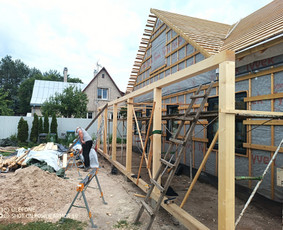 Statybos, apdaila - Senų medinių namų renovacija,rekonstrukcija - 3