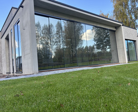 Langų tamsinimas (pastatui) - Veidrodinės plėvelės klijavimas - 2