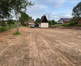 Žemės kasimas, lyginimas - Bobcat nuoma žemes lyginimas keliu irengimas - 4