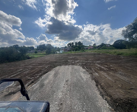 Žemės kasimas, lyginimas - Bobcat nuoma žemes lyginimas keliu irengimas - 2