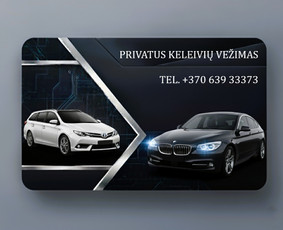 Keleivių pervežimas - Keleivių vežimas į/iš oro uostų. Pavežėjas. - 2