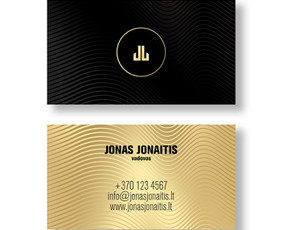 Vizitinių kortelių maketavimas - Grafinis dizainas, vizitinės, logo, plakatai, baneriai, Di - 4