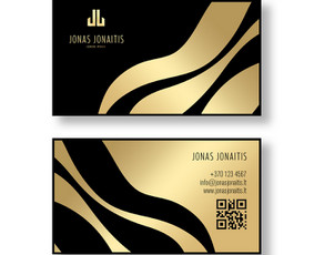 Vizitinių kortelių maketavimas - Grafinis dizainas, vizitinės, logo, plakatai, baneriai, Di - 3