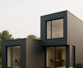 Statybos, apdaila - Skydinių karkasinių, modulinių, namų gamyba ir statyba. - 1