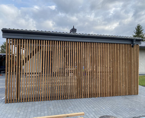 Sandėliukų gamyba, statyba - Sodo namelių atnaujinimas Terasų statyba Sandėliukų statyba - 3