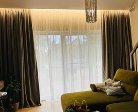 Tradiciniai amatai - Užuolaidų, romanečių siuvimas,audiniai, bėgeliai,karnizai - 1