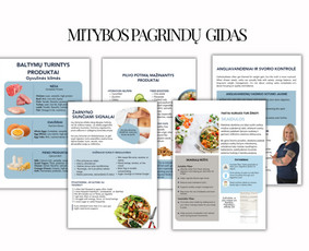 Mitybos plano sudarymas - Asmeninė trenerė ir gyvensenos specialistė - 2