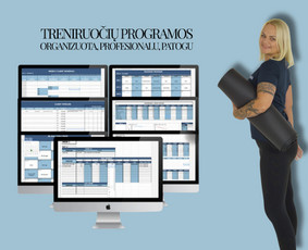 Sporto programos sudarymas - Asmeninė trenerė ir gyvensenos specialistė - 1