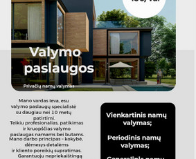 Kitos įvairios paslaugos - Valymo paslaugos - 1