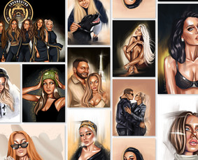 Portretų piešimas iš nuotraukų - Iliustratorė, Grafikos dizainerė - 4