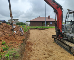 Polių gręžimas - Visi žemės kasimo lyginimo,planiravimo darbai. - 1