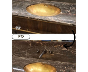 Akmens masės, marmuro, granito darbai - Akmens paviršių restauracija, poliravimas, šlifavimas - 3