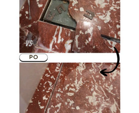 Akmens masės, marmuro, granito darbai - Akmens paviršių restauracija, poliravimas, šlifavimas - 1