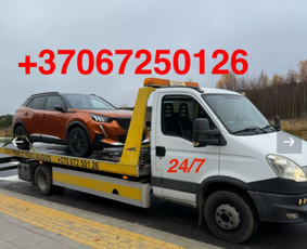 Techninė pagalba kelyje - Skubus tralas Vilniuje ir aplink „24/7“ - 1