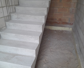 Laiptų gamyba, montavimas - Vidaus betoniniai laiptai nuo 1000eur. - 2