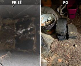 Kaminai, kaminų įdėklai, valymas - Kaminų valymas be dulkių - 4