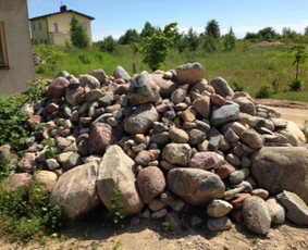 Statybos, apdaila - Lapų šakų išvežimas - 1