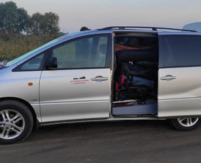 Lengvųjų automobilių nuoma - Toyota Previa automobilio 7vietų nuoma Kaune - 1