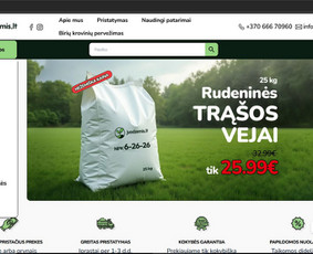Abc Svetainės ir el. parduotuvės kūrimas. + Seo / Edgaras / Darbų pavyzdys ID 4162454