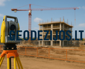 Kadastriniai matavimai - Geodeziniai darbai. Kadastriniai matavimai. Projektavimas. - 4