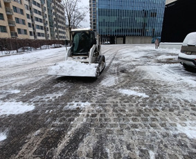 Aplinka, sodas - Sniego Valymas - 4