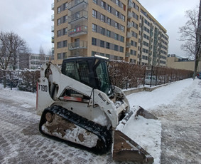 Aplinka, sodas - Sniego Valymas - 2